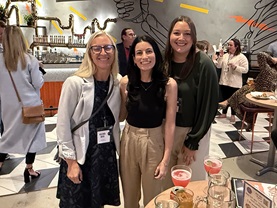 3 women standing together