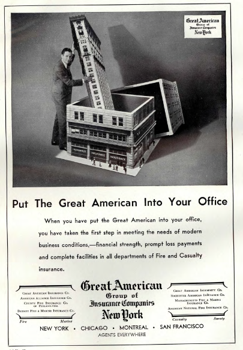 German American Insurance Company advertisment