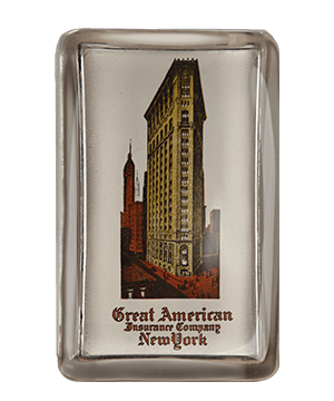 Liberty Street Building Mirror