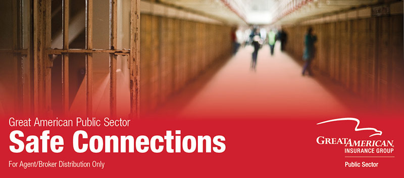 jail cell door and corridor - Safe Connections - Public Sector - Great American Insurance Group
