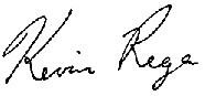 Kevin Rega Signature