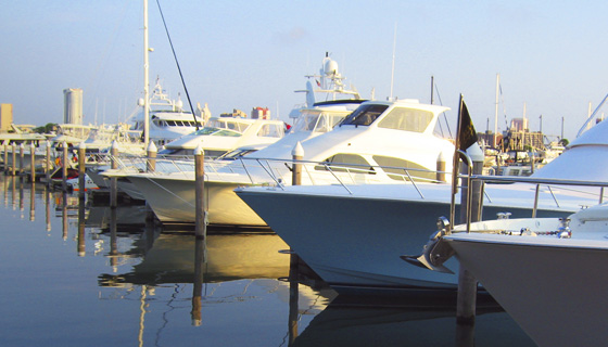 Photo of boats docked