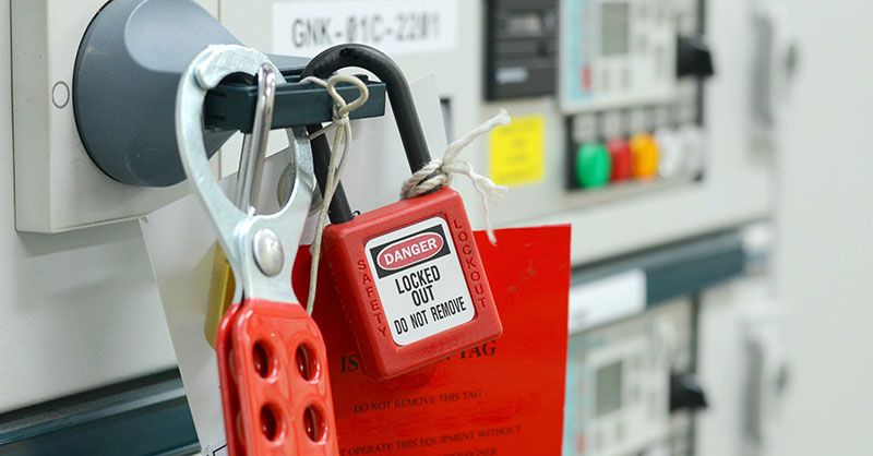 Lockout/Tagout on Energy Source