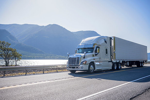 Motor Truck Cargo Transportation