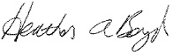 Heather Boyd Signature