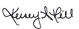 Kelsey Hill Signature
