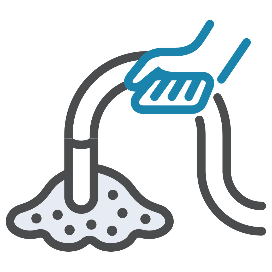 hose with liquid icon