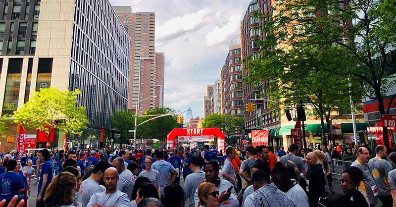 Wall Street Run & Heart Walk—Off to the Races