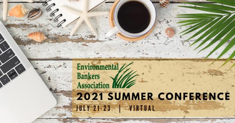 Environmental Bankers Association conference banner