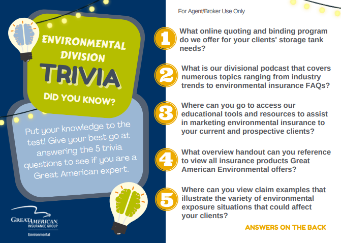 Environmental Division Trivia