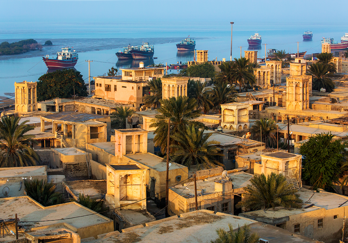 Coastal Middle East Town