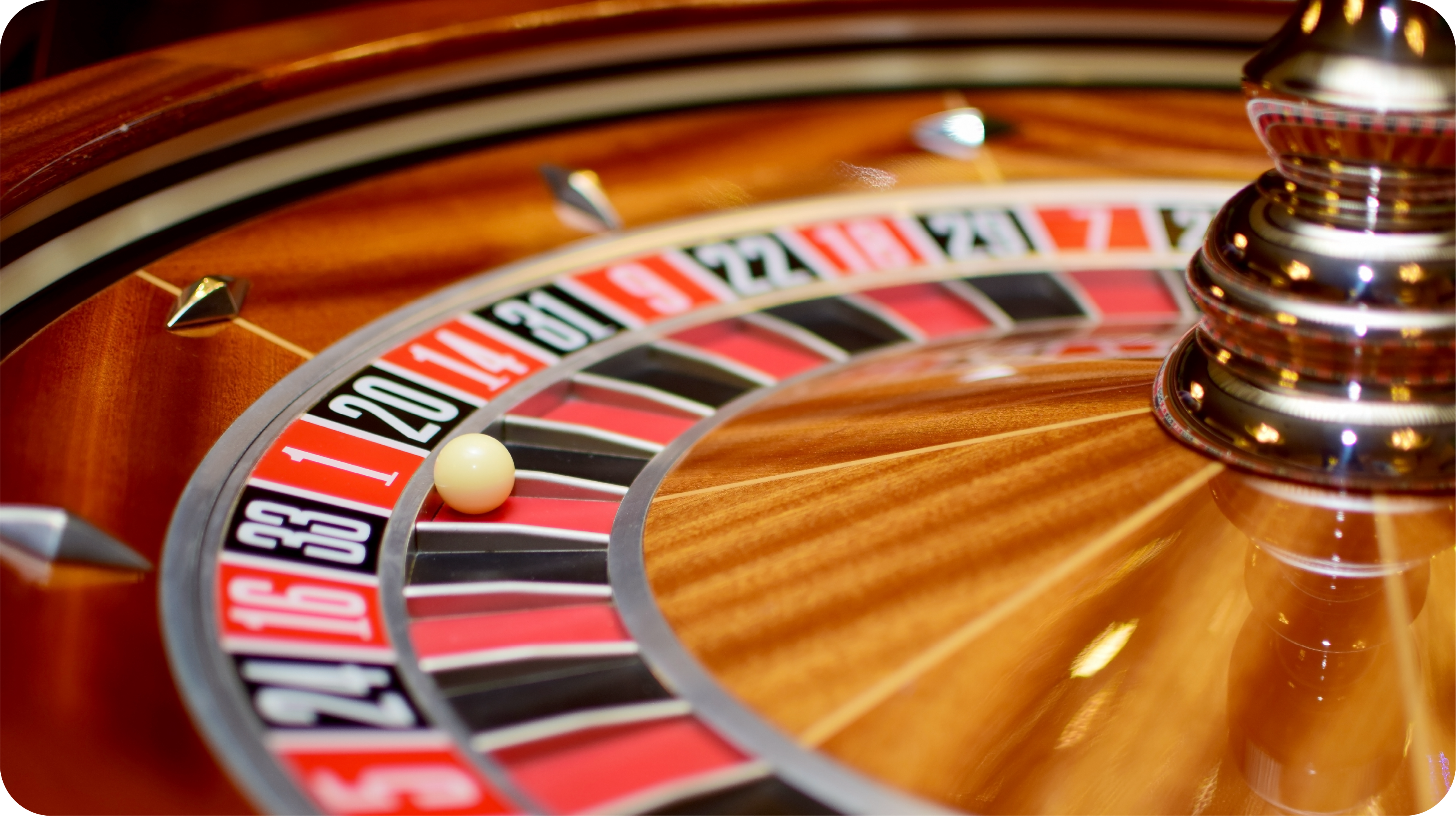 Roulette table