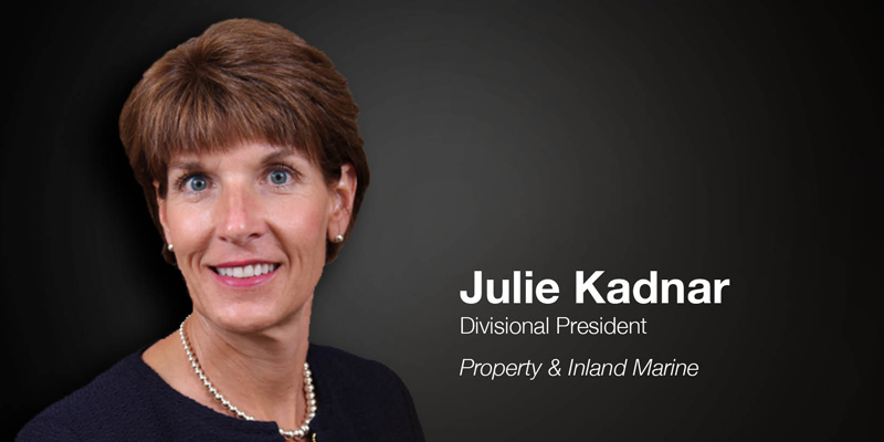 Julie Kadnar, Divisional President of Property & Inland Marine portrait